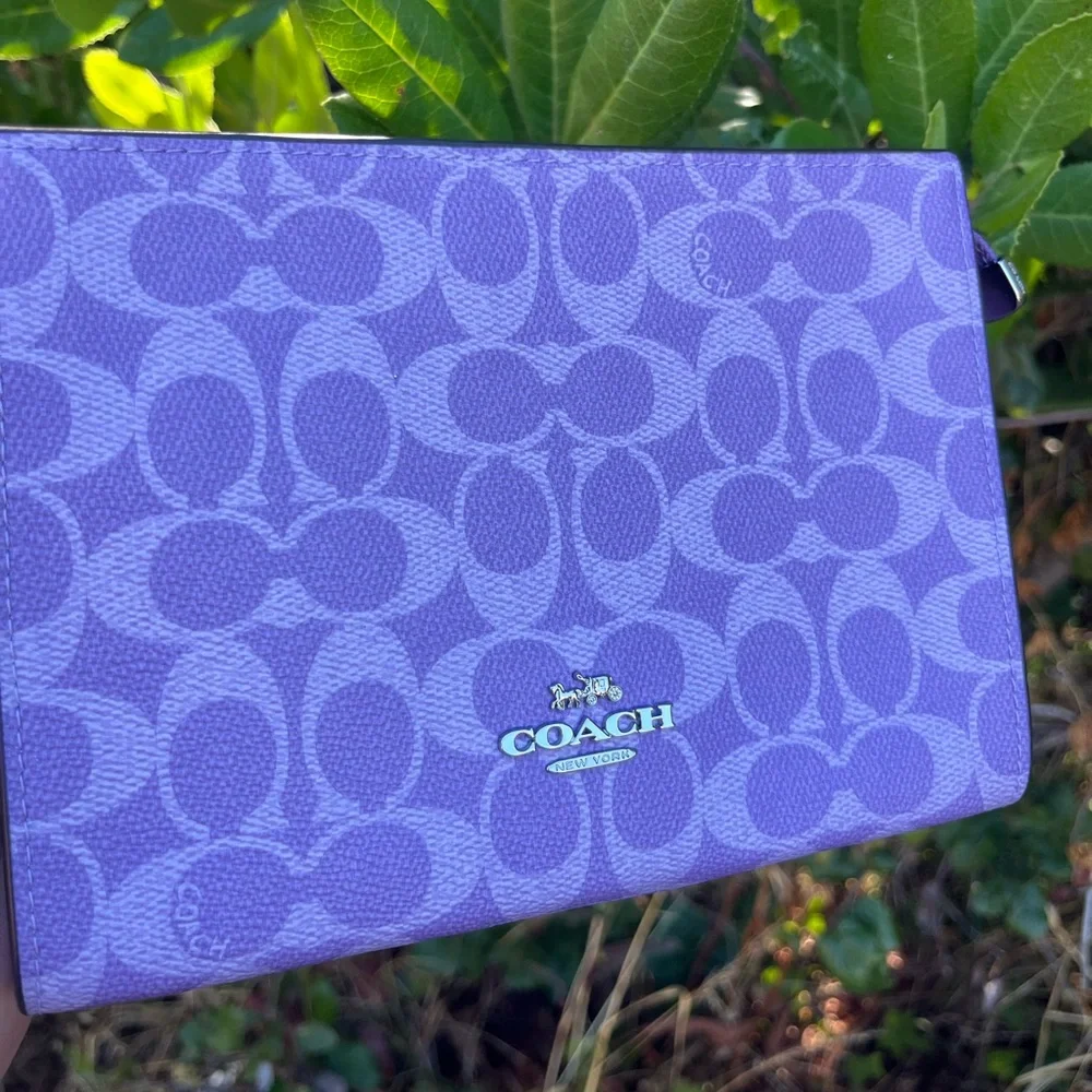 Coach Purple Slim Crossbody -CBM46